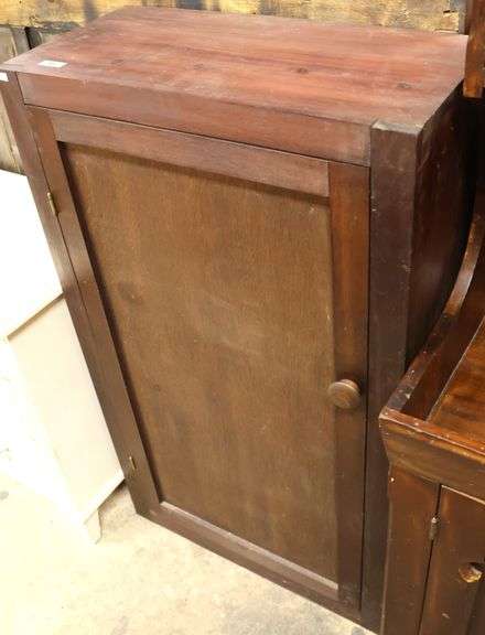 Vintage Farmhouse Pine Cabinet