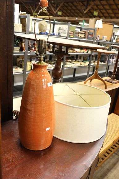 MCM Pottery Lamp