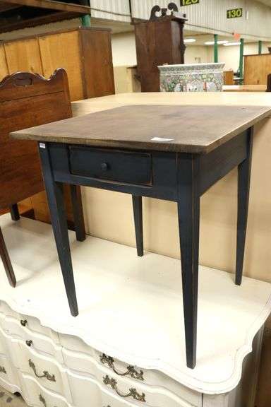 Modern Farmhouse Painted One Drawer Stand