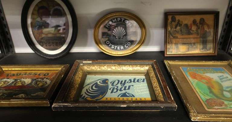 Large Reproduction Signs Reproduction Sign Lot - Dixon's Auction at Crumpton