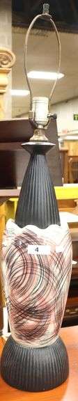 MCM Pottery Lamp