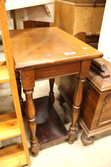 Depression Era Two Tier End Table