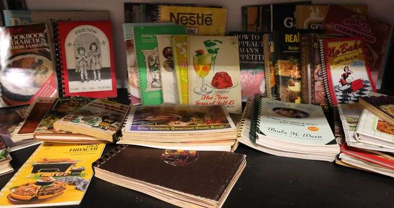 Collection of Vintage Cookbooks - Dixon's Auction at Crumpton