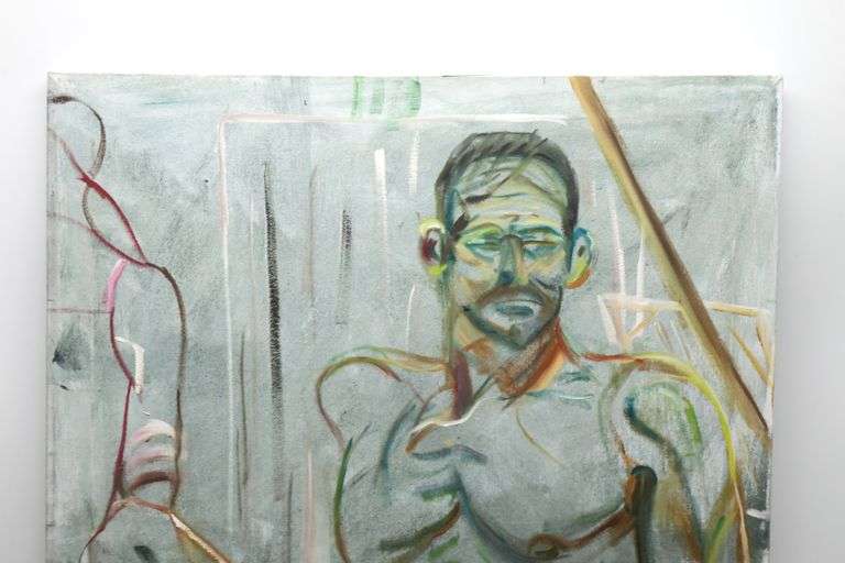 Contemporary Oil On Canvas Male Nude Painting Dixon s Auction At Crumpton contemporary-oil-on-canvas-male-nude-painting-dixon-s-auction-at-crumpton