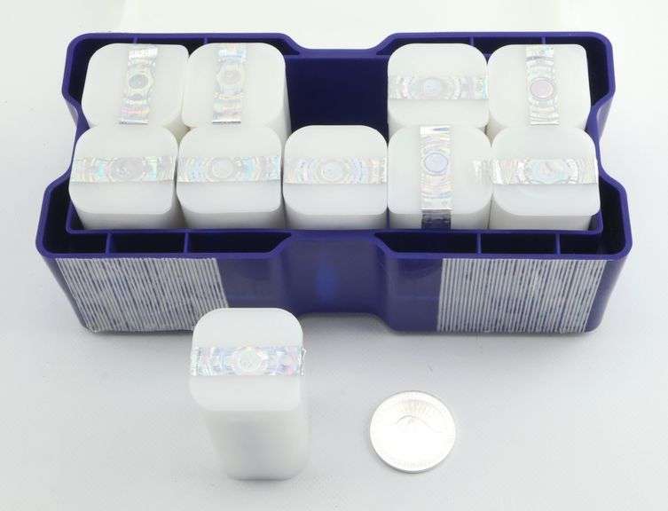 (250) Perth Mint Australian Kangaroo 1 Oz .999 Silver Rounds, 250 ozt