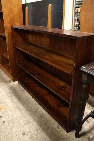 Vintage Farmhouse Pine Bookshelf