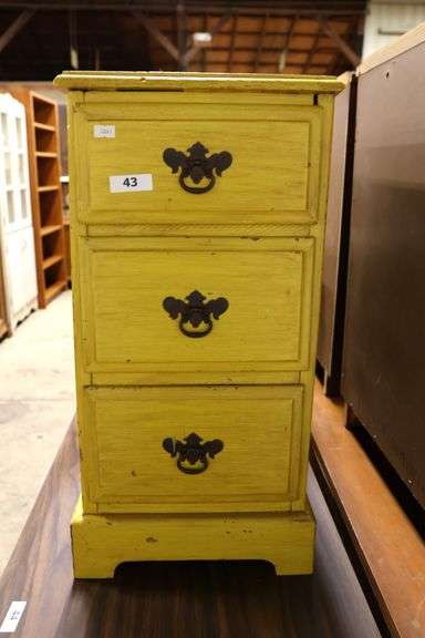 Painted Vintage Nightstand