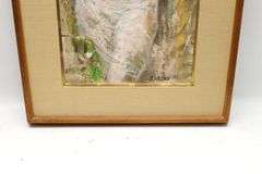 MCM Nude Painting Signed G. Wilcock - Dixon's Auction at Crumpton