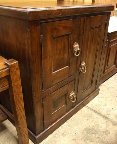 Antique Farmhouse Pine Ice Chest