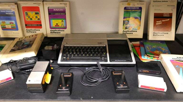 Vintage Ti-99/4a Computer, Games Etc. - Dixon's Auction at Crumpton
