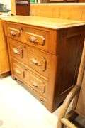 Victorian Walnut Washstand, Marks on Top