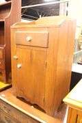 Vintage Farmhouse Pine Washstand