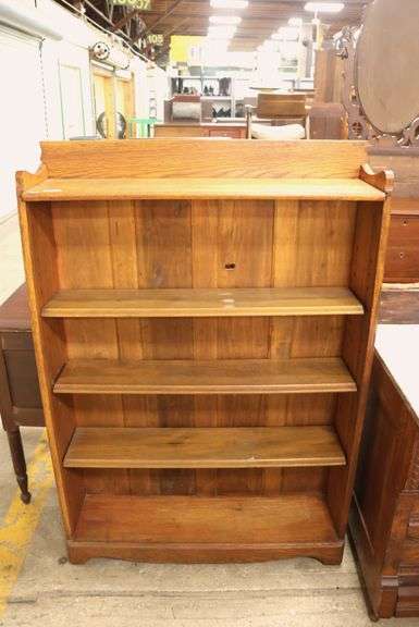 Antique Golden Oak Bookcase