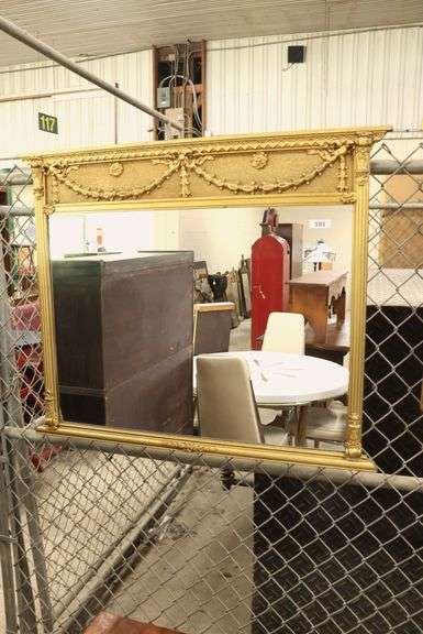 Neoclassical Style Giltwood Mirror