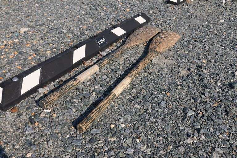 Vintage Boat Oars