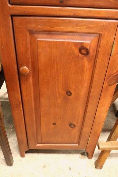 Modern Farmhouse Pine Chimney Cupboard