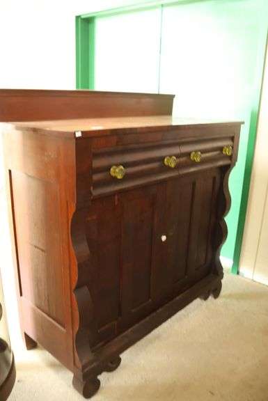 Empire Mahogany Server, As-Is