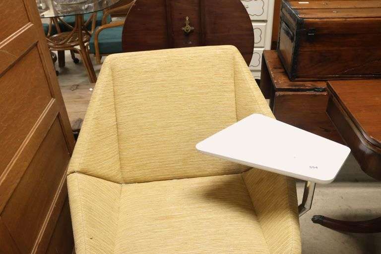 Postmodern Classroom Chair, Wear and Stains