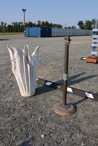 *NO STORAGE* Floor Candelabra and Composite Decor