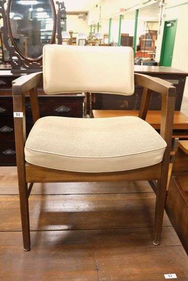 Gunlocke MCM Walnut Armchair
