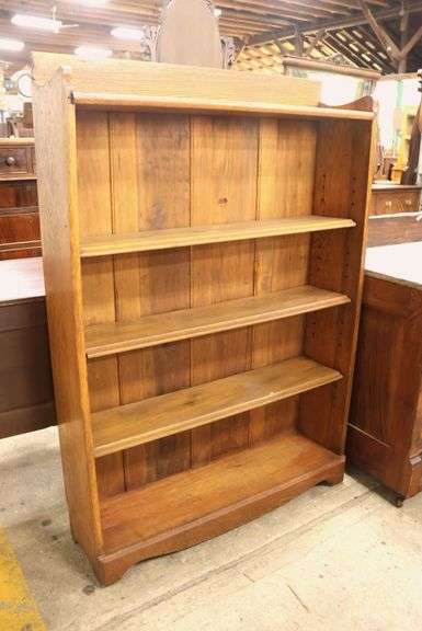 Antique Golden Oak Bookcase