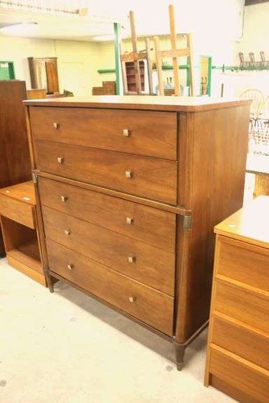MCM Walnut Chest