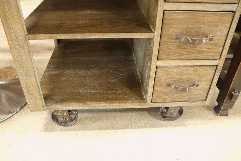 Modern Industrial Style End Table