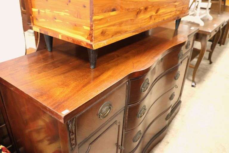 Colonial Revival Mahogany Dresser