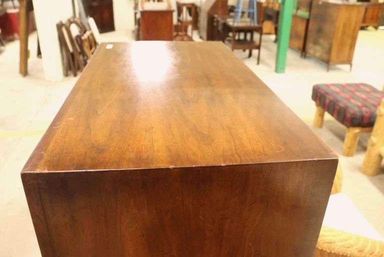 Asian-Inspired MCM Mahogany Chest