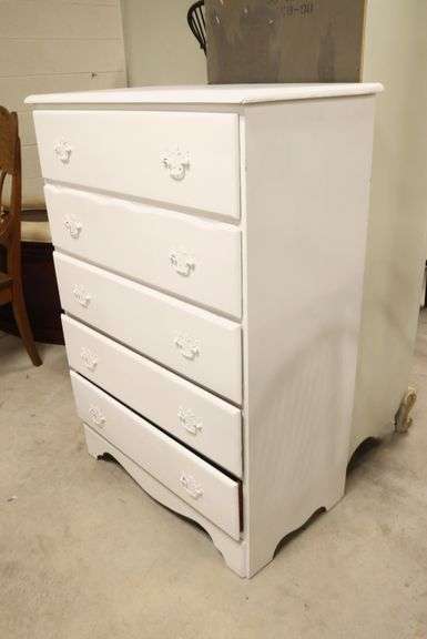 Upcycled Painted Chest