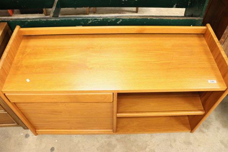 MCM Teak Entertainment Credenza