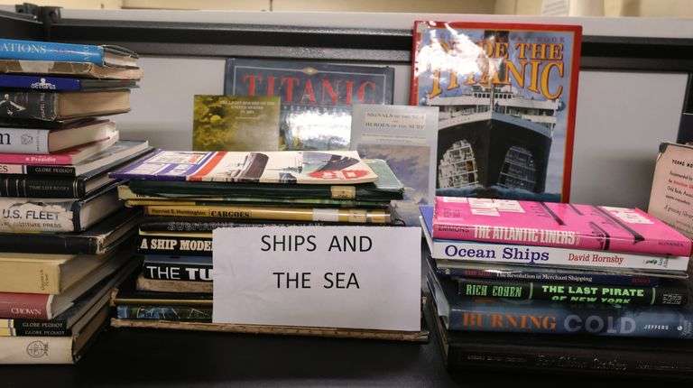 Lot F Books on Ships & The Sea
