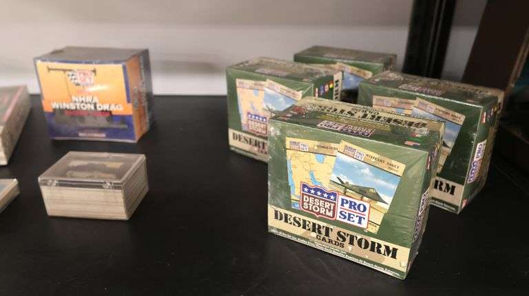 Lot of New Old Stock Collector Cards in the Original Unopened Wax Boxes
