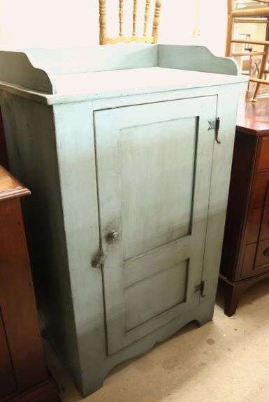 Modern Farmhouse Blue Flat Wall Cupboard