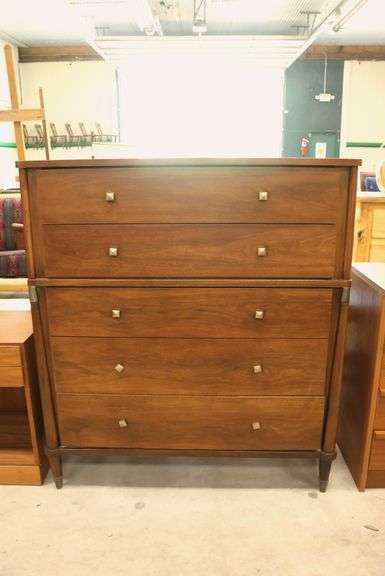 MCM Walnut Chest