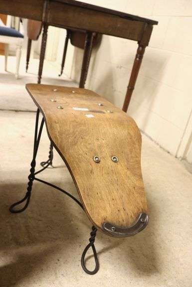 Antique Shoe Shine Stool