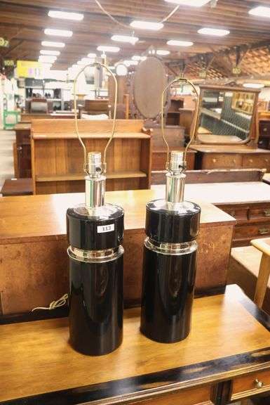 Pair MCM Lamps