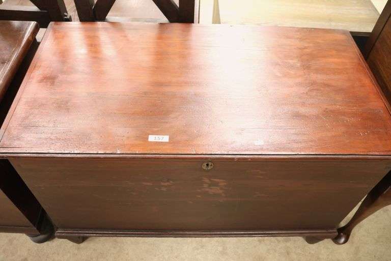 Pennsylvania Sheraton Pine Blanket Chest