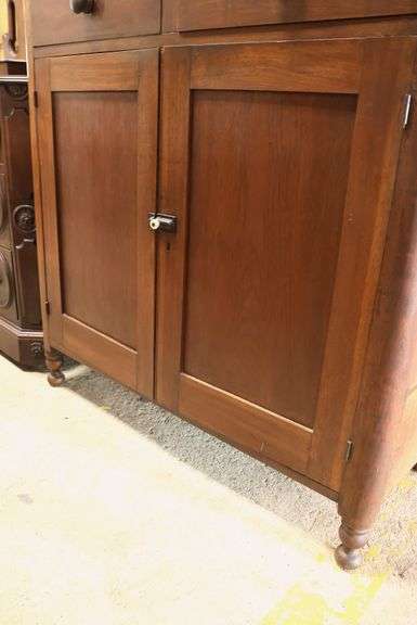 Pennsylvania Sheraton Walnut Jelly Cupboard