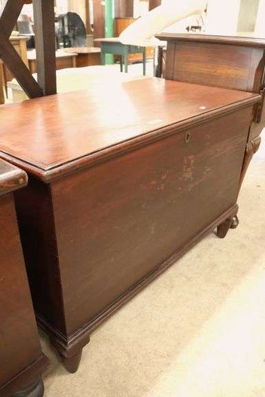 Pennsylvania Sheraton Pine Blanket Chest