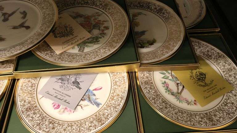 Lot of Lenox China Bird Plates