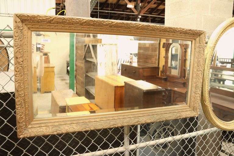 Vintage Gessoed Mirror, Minor Losses