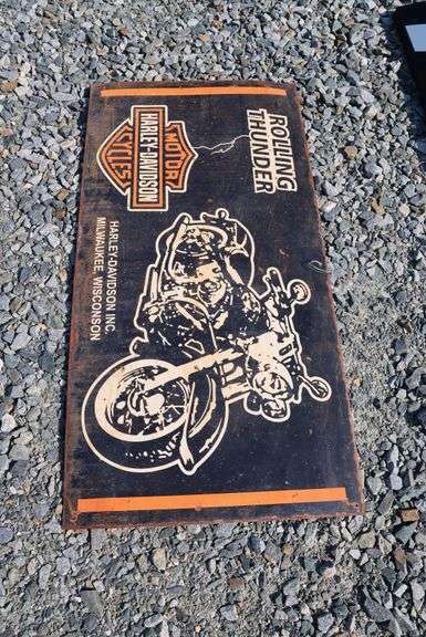 *NO STORAGE* Harley Davidson Sign