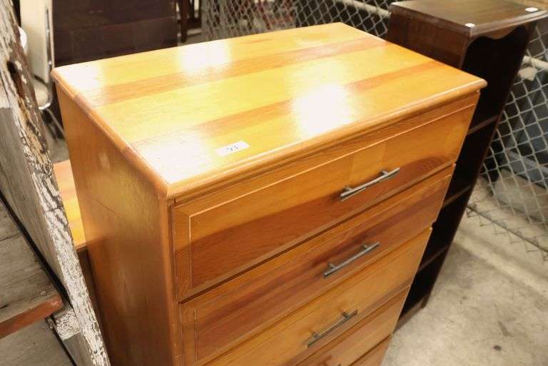 MCM Pine Chest