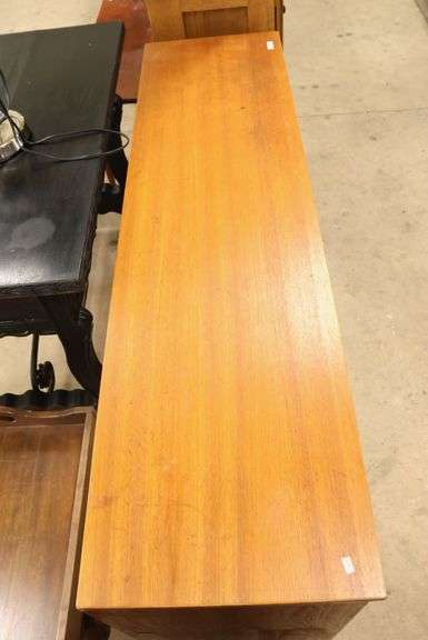 MCM Teak Eight Drawer Dresser