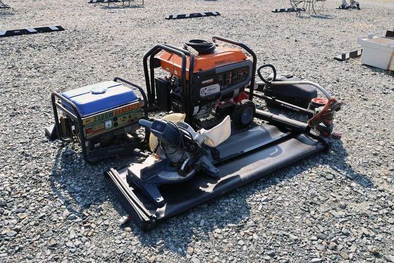 *NO STORAGE* Generators and Various Power Tools, Untested