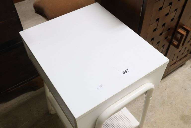 Modern White Stand