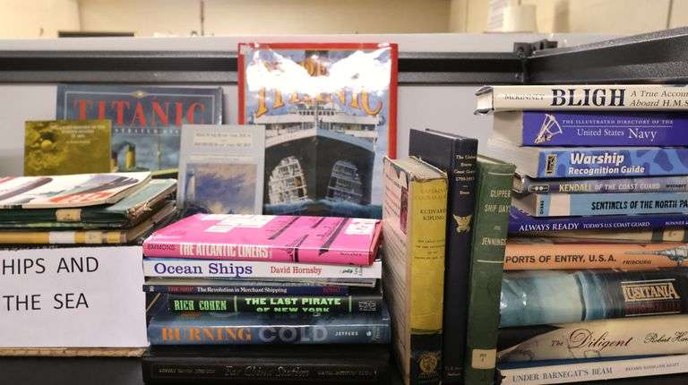 Lot F Books on Ships & The Sea