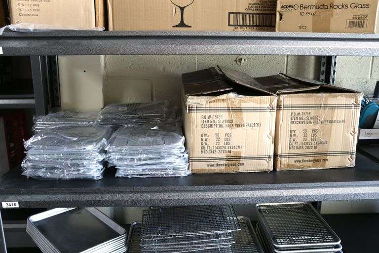 Open Box: 100 Stainless Steel Cooling Racks, [As-Is, Item(s) Appear New ...