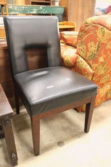 Modern Black Accent Chair